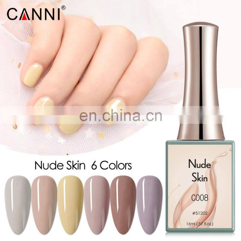 51202 CANNI 16ml Newest Nude Skin Series Nails Polish Colour UV Gel Nails Salon Professional product Enamel lacquer