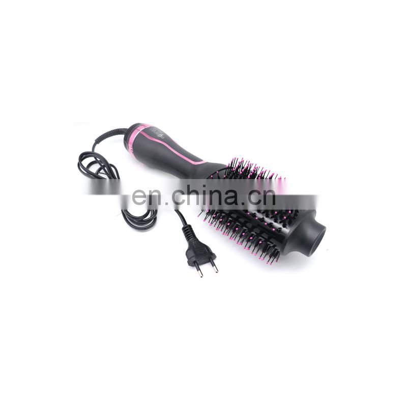 Portable Professional hot sale Household Hair Straightener Comb Brush 3 IN 1 Hot Air Brush Hair Dryer