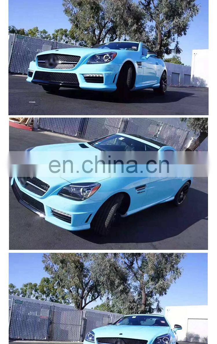 PP material body kits for Mercedes benz SLK class R172 upgrade AMG body kit 11-14