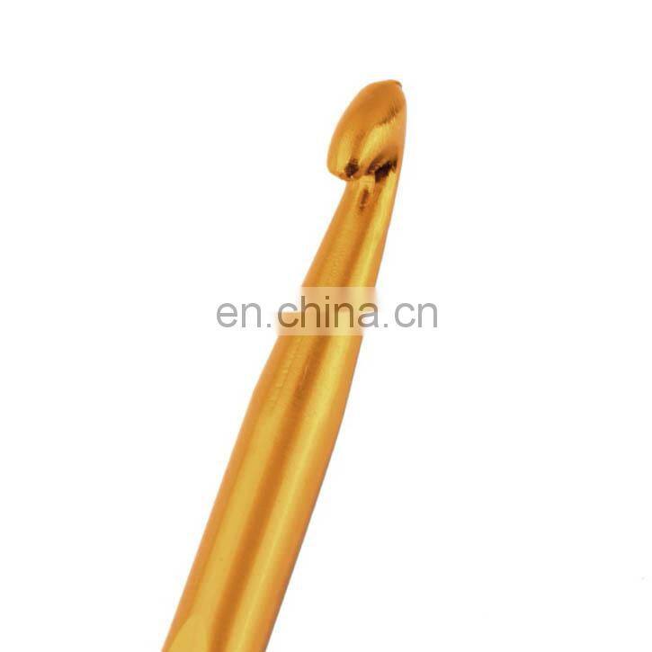 Knitting Crochet Hook Needle Steel Set 12pcs 2.0mm,2.5mm,3.0mm,3.5mm,4.0mm,4.5mm,5.0mm Aluminum