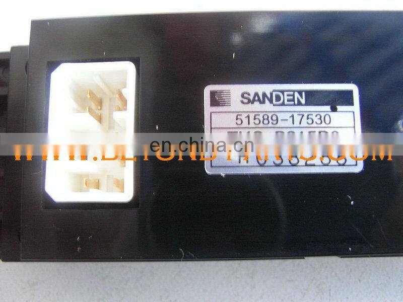 Kobelco air conditioner control panel for excavator SK200-6 YN20M01299P1