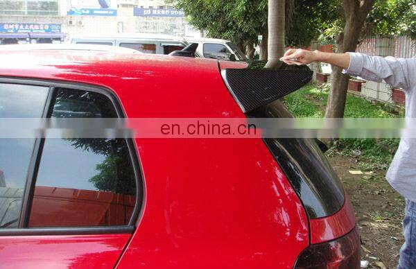 O Style Car Carbon Rear Spoiler Boots for VW Golf VI MK6 GTI