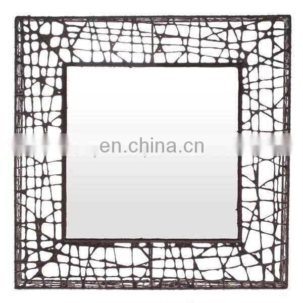 Square fancy luxury mirror