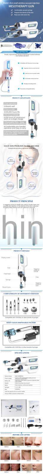 Korean digital multi needles 5 pins 9 pins electroporacion anti wrinkle prp meso therapy gun