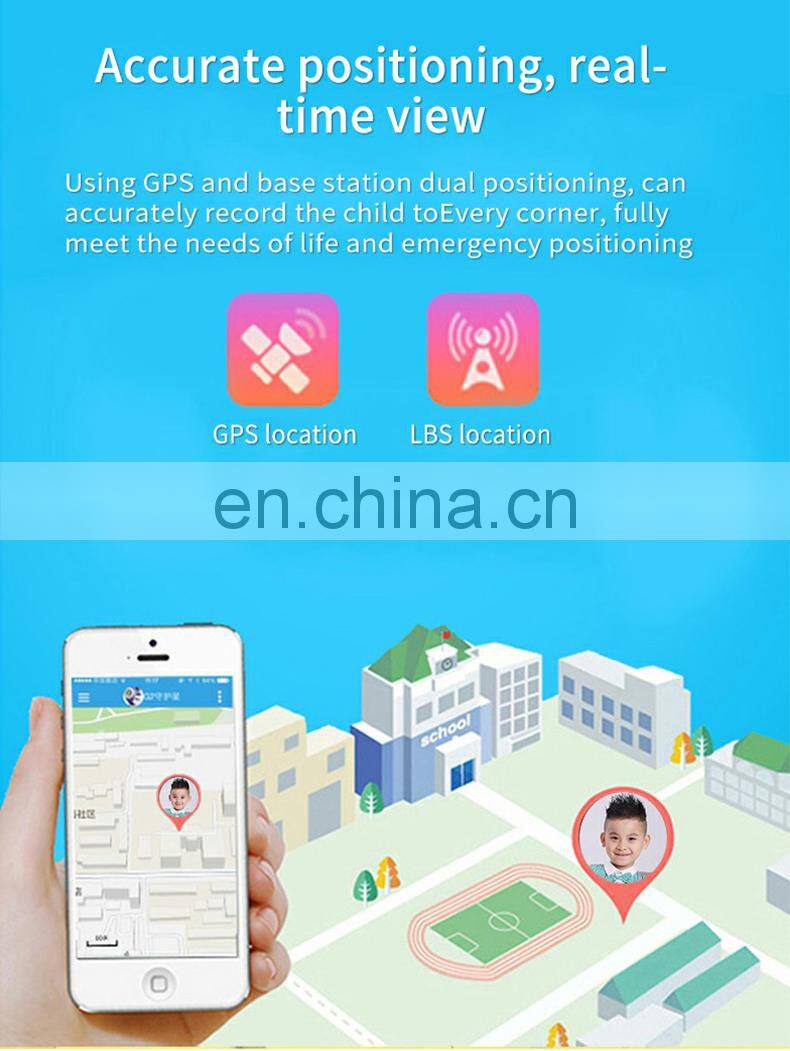 YQT Factory Jam Anak Child GPS Smart watch SOS Tracker Monitor Watch Kids Smartwatch Q12 Z5 Reloj Ninos gps