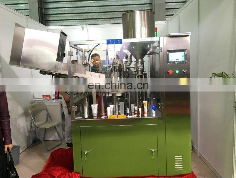 Tube filler and sealer inner-heating type,toothpaste plastic aluminum tube filling and sealing machine
