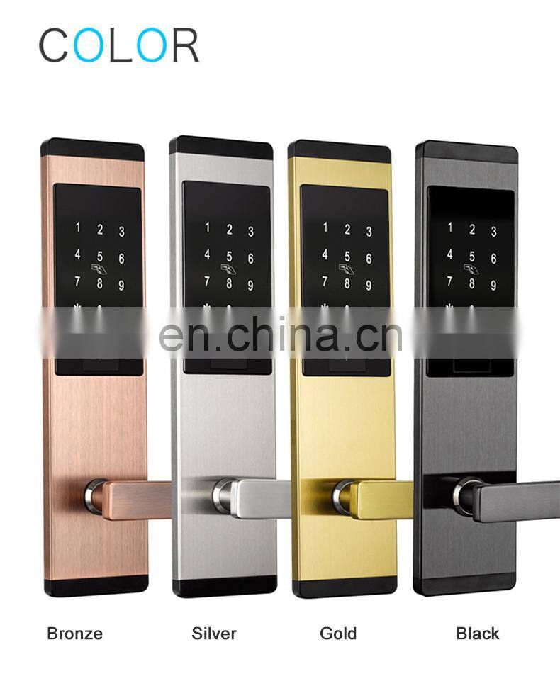Ttlock App BLE Hotel apartment password lock smart card lock hotel rental room electronic lock