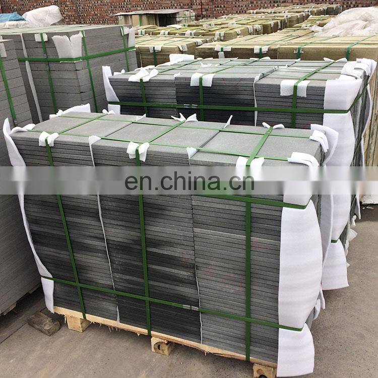 Natural Stone Tombstone black sandstone