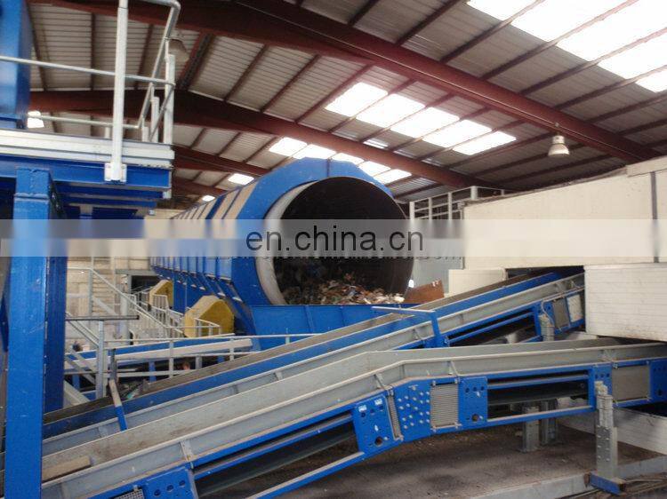 Compost machine organic waste fertilizer trommel screen from factory