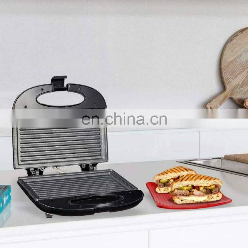 Sandwich Toaster 800 Watt Grill with Fixed grill Plates