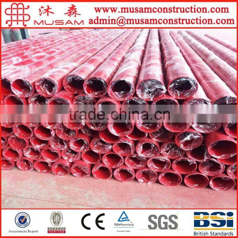ASTMA795 -07 hot dip galvanized steel pipe for fire fighting