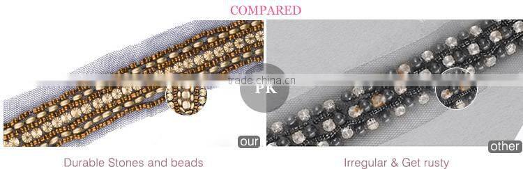 Newest dress collar lace collar neck designs