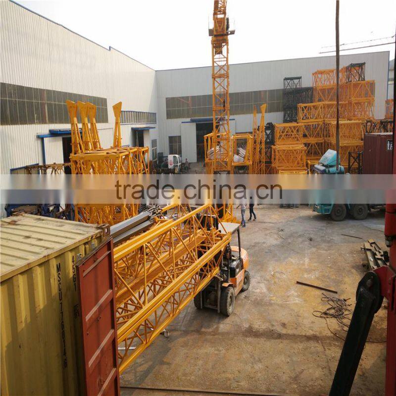 tower crane low price QTZ125 serials. 8T tower crane