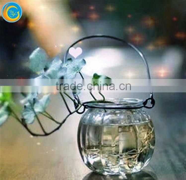 hanging glass vase for wedding centerpieces garden decor