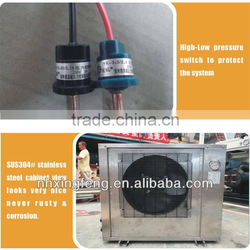 EVI Air to Water Heat Pump for Low Temp. -25degree,12kw