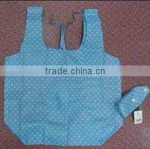Promotional foldable nylon grocery bag