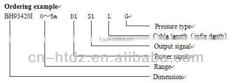 fuel level pressure sensor