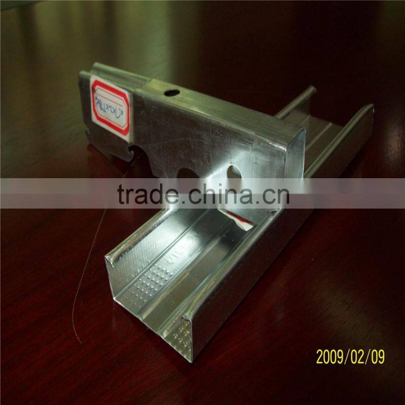 Light Steel Drywall Partition Keel Channel System