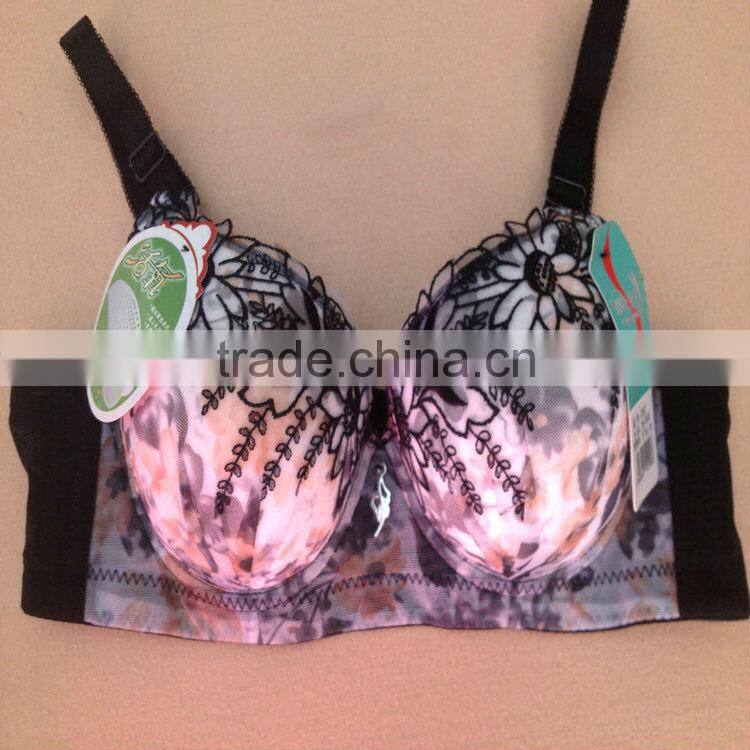 2.05USD 34-38 B Cup High Quality Mixing Styles Adjustable Fashional Ladies Sexy Push Up Bras (gdwx192)