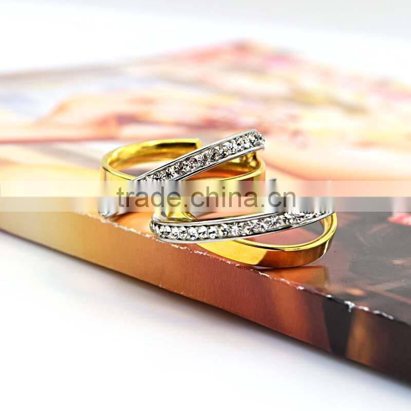 Mix color earrings vintage rhinestone simple design earrings