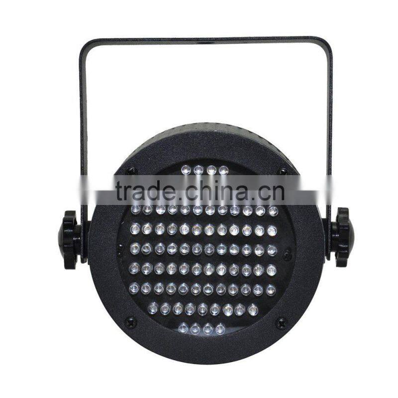 86LEDs RGB LED Par Stage Light Disco Flashing Stage Light for Club, DJ Show, Wedding, Home Party and Christmas