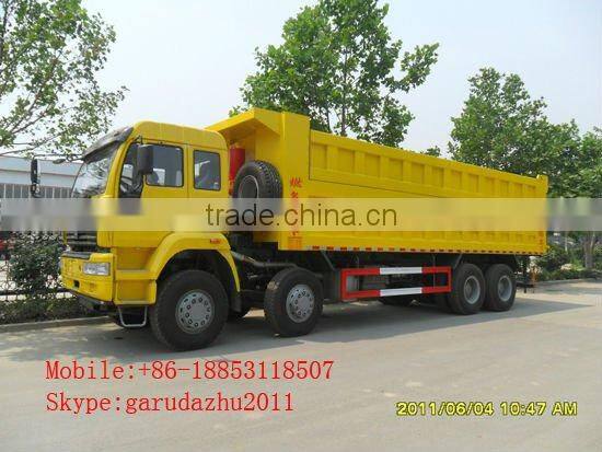 lowest price Dump truck Golden Prince 8*4
