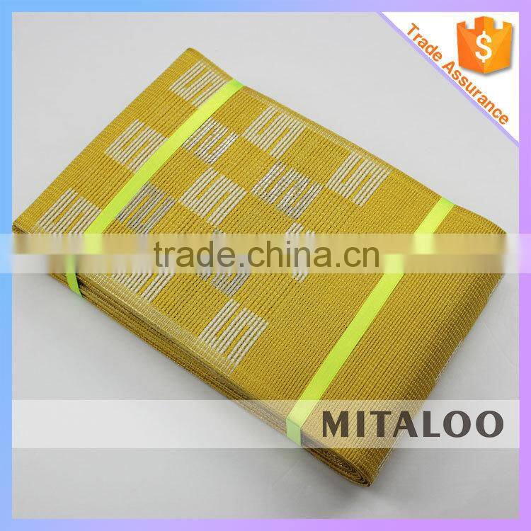 Mitaloo AO0012 New Design of Nigerian Gele Headtie African Aso- oke