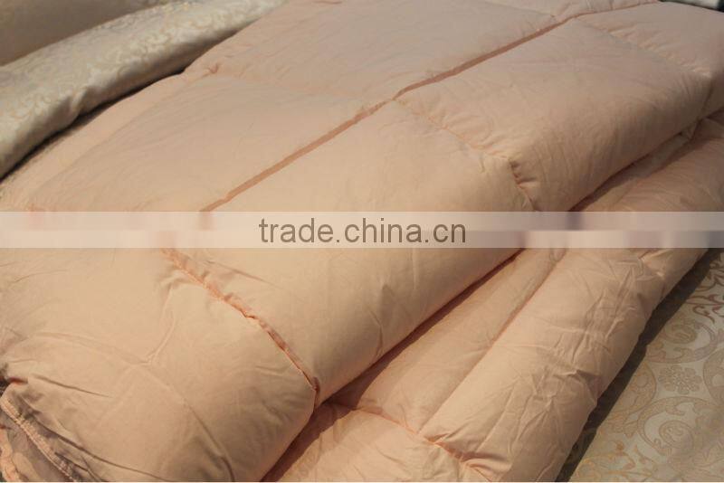 100% cotton white striped flat sheet for star hotel