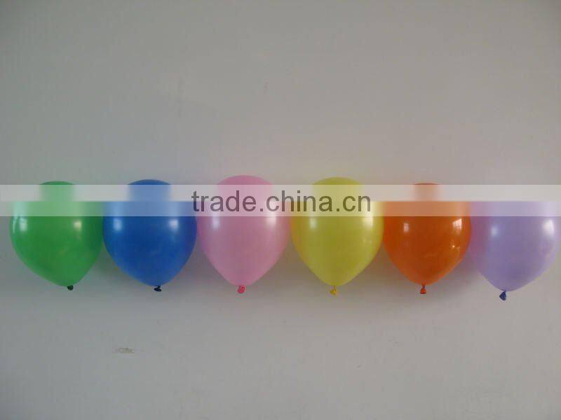 Meet EN71!Nitrosamines detection! 10inch latex balloon for wedding decoration