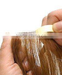 Brazilian virgin hair wholesale skin weft PU tape hair seamless hair extenison