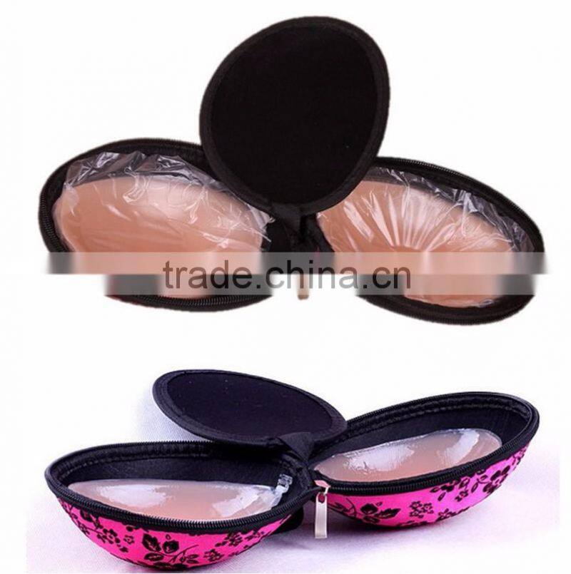Silicone bra storage boxes storage bag