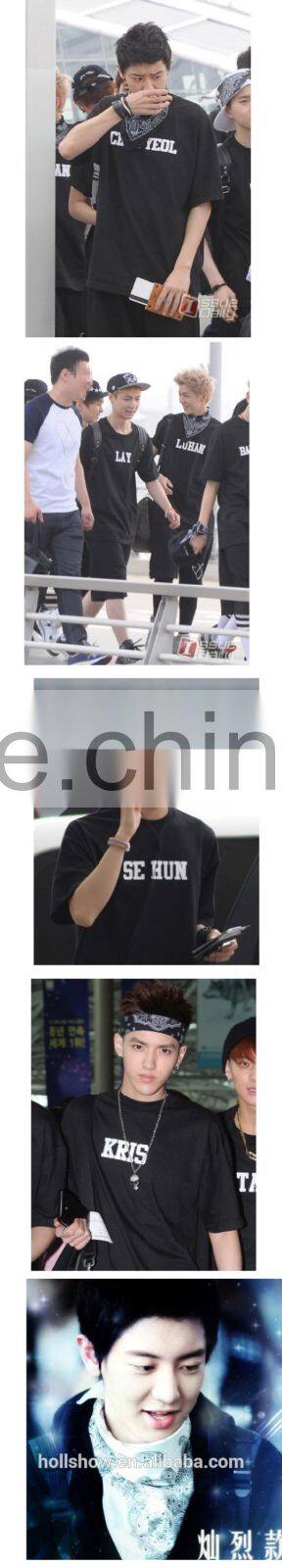 Custom Fashion Star Favourite Multiusage Polyester Seamless Bandana