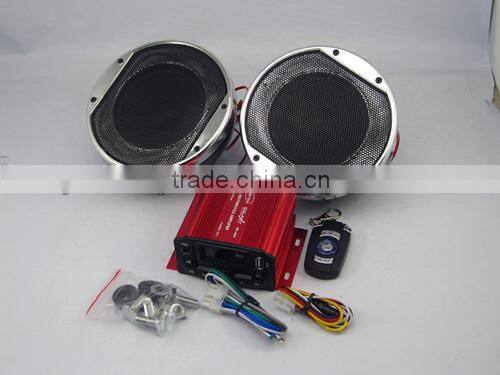 TIF card USB moto radio alarm with 3.5inch speaker