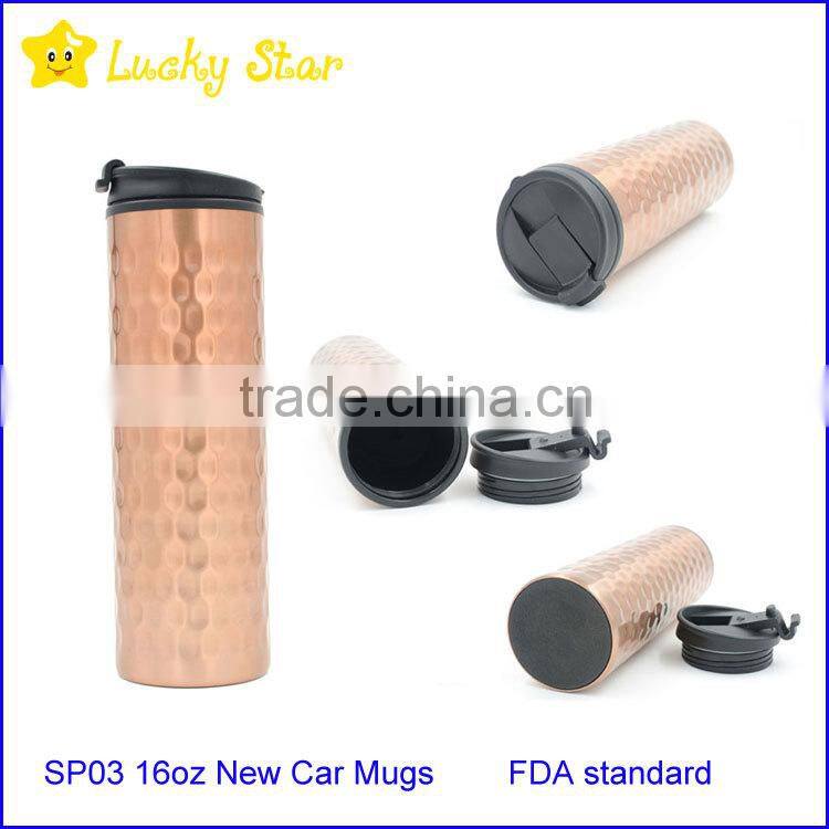 Hot sale high quality 16oz New Travel car Mugs