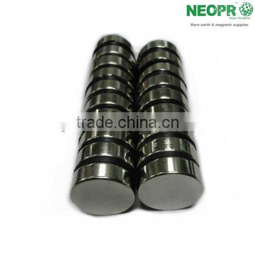 Permanent Rare Earth Sintered Round NdFeB N35-N52 Magnet