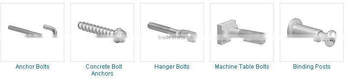 galvanized types of stud bolts m8