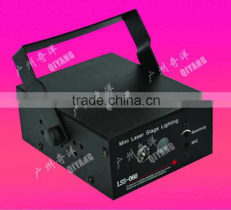 AMAZING full color animation laser light with LED bule effect