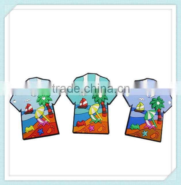 Soft pvc cheap fridge magnet stickers