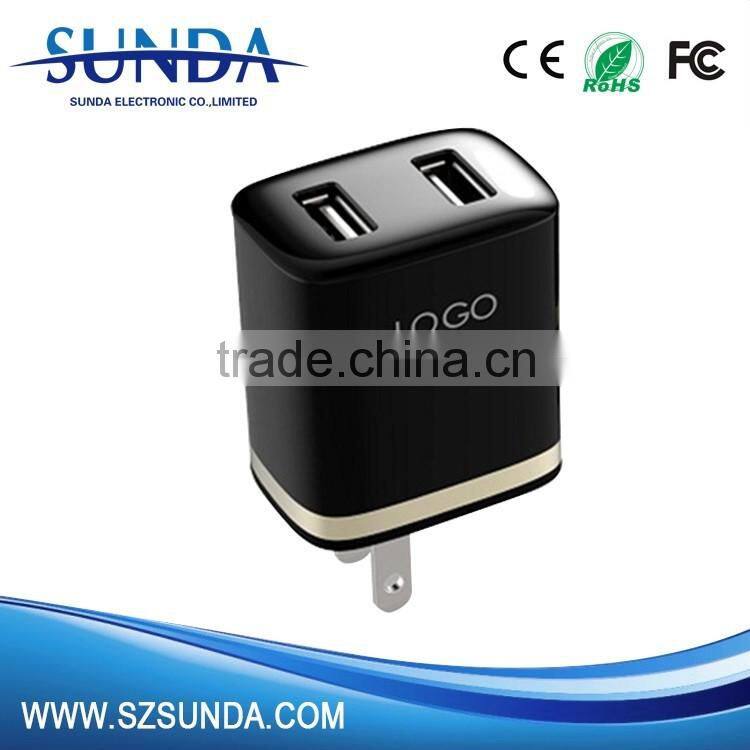 UK plug portable mini 5v1a travel charger for mobile phone