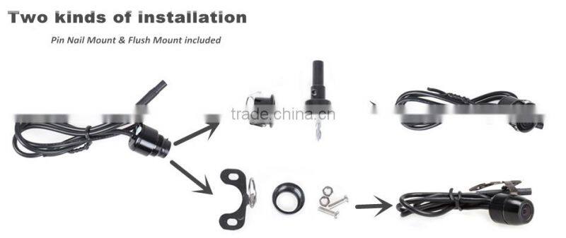 Car rear camera car night vision camera reverse car camera