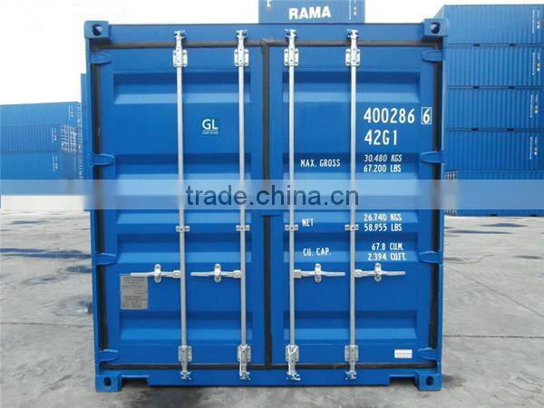 10 foot 20' 40ft Shipping Container Price Qingdao, Shanghai, Ningbo Tianjin