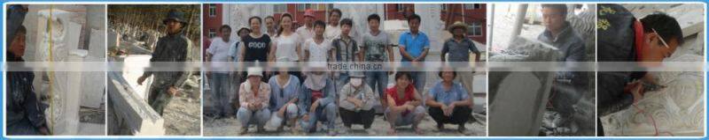 hand carved marble table with statue base