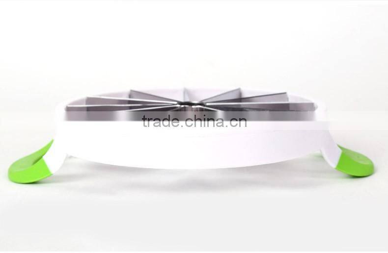 fruit tools 12 slices stainless steel melon Slicers watermelon cutter