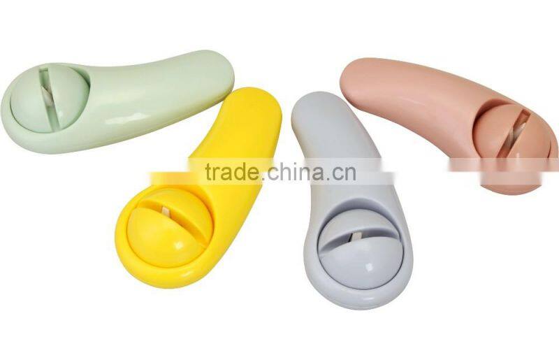 Diamantane +ABS 15*6.5*3.6 Colorful kitchen gadgets hand knife sharpener