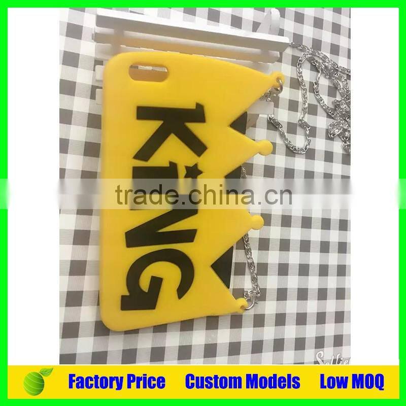 King and Queen custom Silicone mobile 3d phone case for Sony Xperia C3 S55U phone back cover case