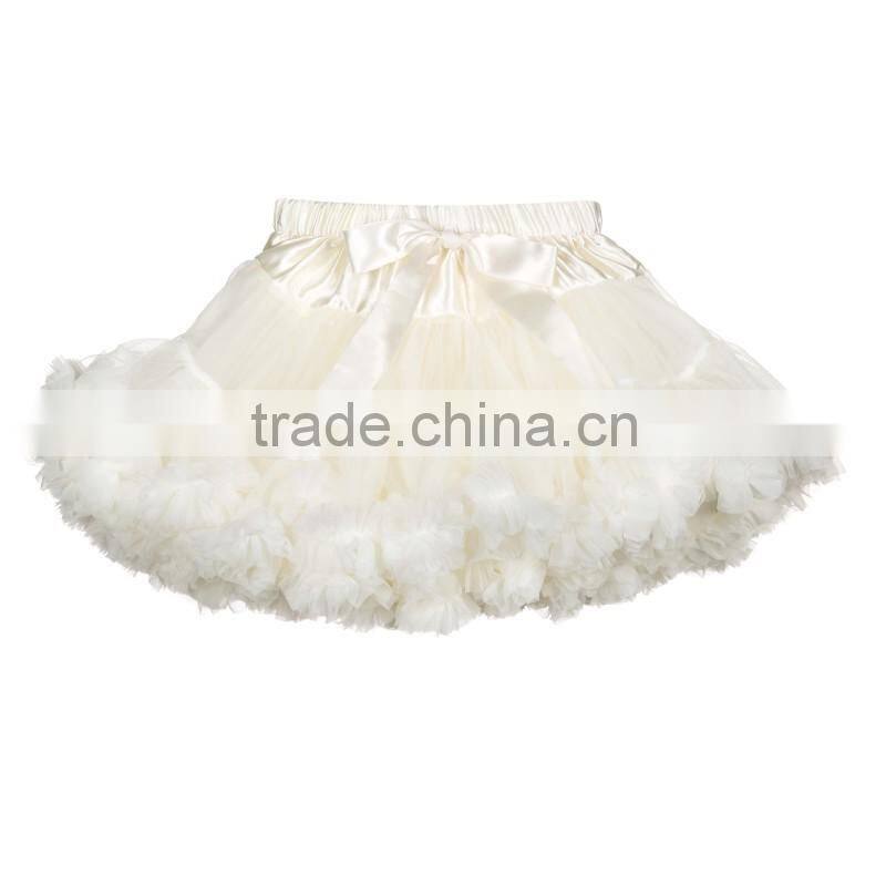 solid color high quality factory price ballet tutus baby girls mini skirt baby skirt