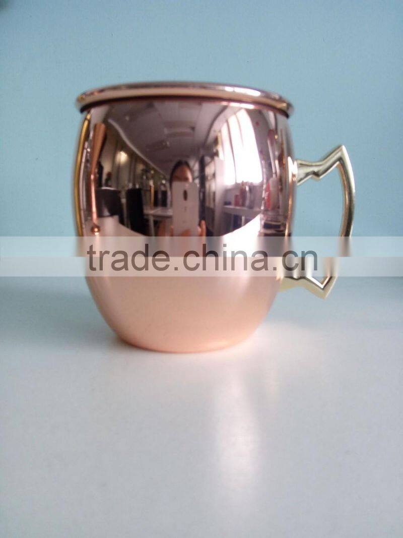 2016 hot selling Moscow Mule Copper Mug