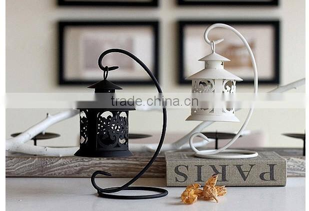 European classical hollow Home Furnishing handicrafts Candle Lantern J068