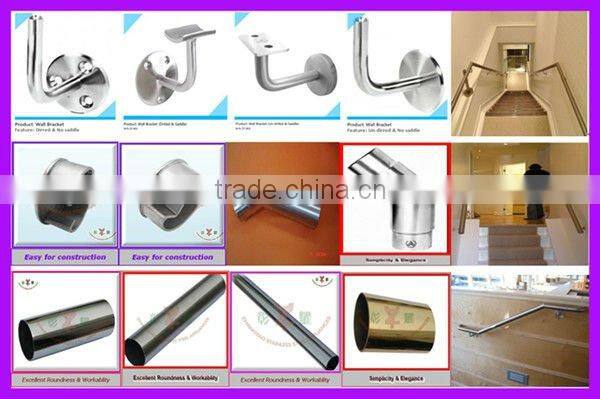 Stainless Steel Handrail Designs for Stairs