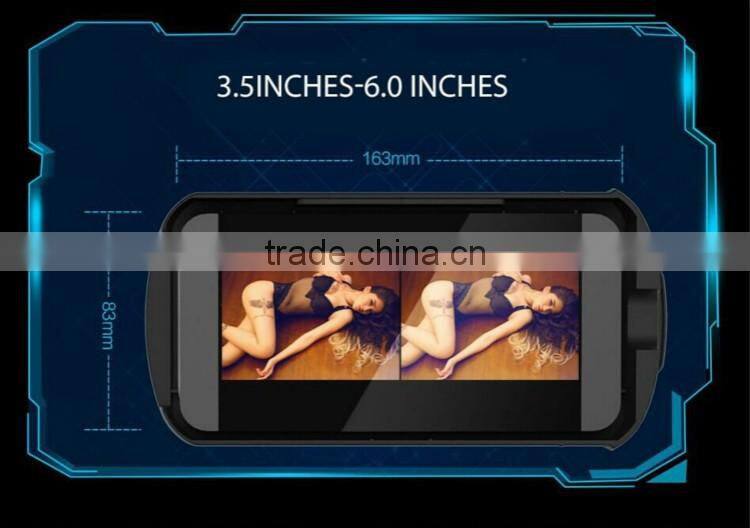 Top Sale HD Virtual Reality 3D VR Box With Bluetooth Remote Controller.